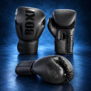 guantes de boxeo negros
